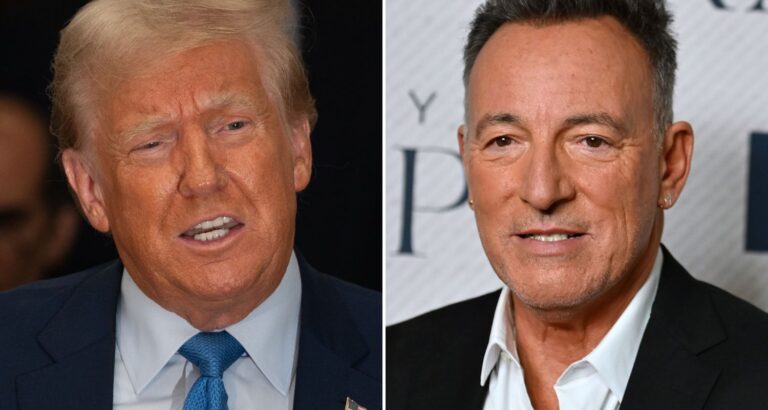 Donald Trump Draws Criticism After Remarks on Bruce Springsteen